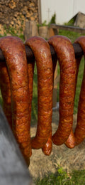 Homemade Ukrainian Smoked Sausage